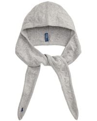 Polo Ralph Lauren - Cable-Knit Pony-Motif Snood - Lyst