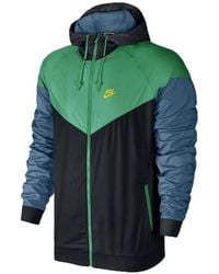Nike - Windrunner Jack Met Colourblocking - Lyst