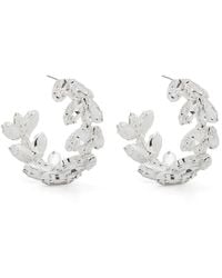 Magda Butrym - Sophisticated Plated Brass Crystal Earrings - Lyst