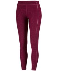 PUMA - Explosive Avow Legging Met Strak Patroon - Lyst