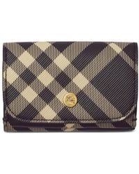 Burberry - Vintage-Check Wallet - Lyst
