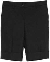 Moschino - Short À Ourlet Retroussé - Lyst