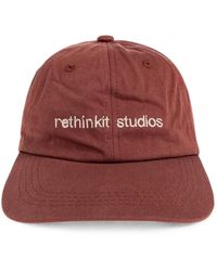 Rethinkit Studios - Logo-Embroidered Baseball Cap - Lyst
