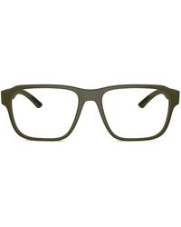 Prada Linea Rossa - Square-Frame Glasses - Lyst