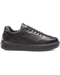 Barracuda - Phoenix Grained Leather Sneakers - Lyst