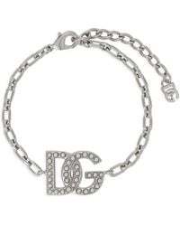 Dolce & Gabbana - Dgロゴ チェーンリンク ブレスレット - Lyst