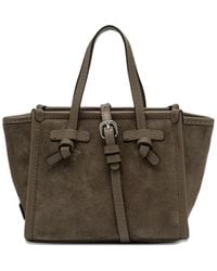 Gianni Chiarini - Marcella Tote Bag aus Wildleder - Lyst