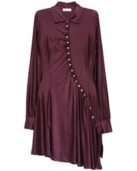 Rabanne - Snap-Button Mini Dress - Lyst