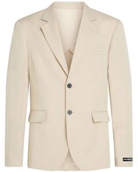 KARL LAGERFELD - Notch Lapels Blazer - Lyst