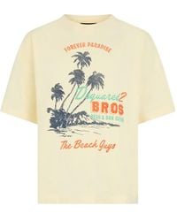 DSquared² - Graphic-Print Crew-Neck T-Shirt - Lyst