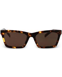 Miu Miu - Zonnebril Met Schilpadschild Design - Lyst