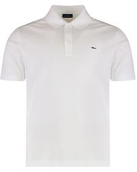 Paul & Shark - Double Piqué Cotton Polo - Lyst