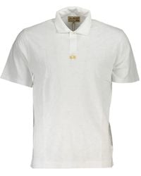 La Martina - Embroidered-Logo Cotton Polo Shirt - Lyst