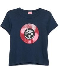 KENZO - Sounds Graphic-Print T-Shirt - Lyst