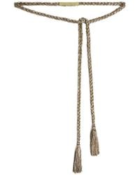 Momoní - Lyra Braided Tassel Belt - Lyst