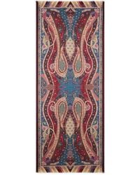 Etro - Paisley-Print Scarf - Lyst