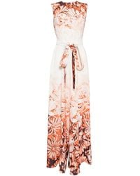Saiid Kobeisy - Floral-Print Wide-Leg Jumpsuit - Lyst