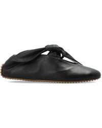 Odissi - Tess Knotted Leather Sneakers - Lyst