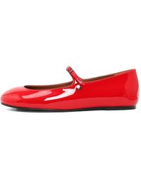 Finoacinque - Leather Ballet Flats - Lyst