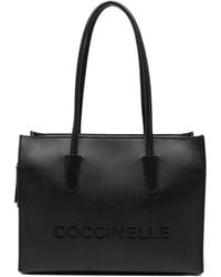 Coccinelle - Medium Myrtha26 Logo-Detail Tote Bag - Lyst