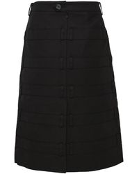 BONBOM - Multiple-Waistband Midi Skirt - Lyst