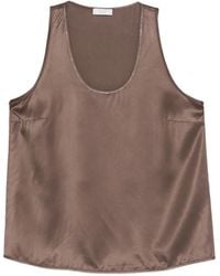 Peserico - Scoop-Neck Top - Lyst