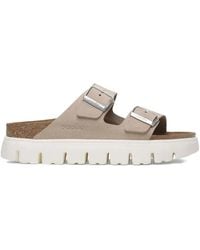 Birkenstock - Arizona Double-Buckle Platform Sandals - Lyst