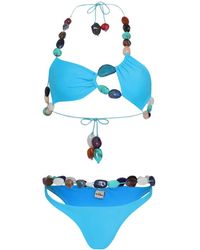 Amir Slama - Bikini Con Detalle De Cuentas - Lyst