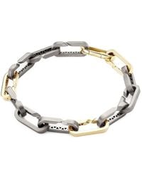 Bizzotto Gioielli - 18K And Titanium Thirteen Paperclip Link Bracelet - Lyst