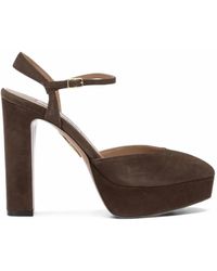 Aquazzura - Escarpins Amira Plateau À Plateforme - Lyst