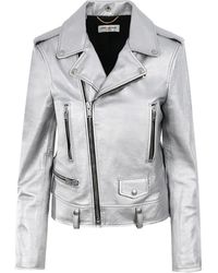Saint Laurent - Biker Jacket - Lyst