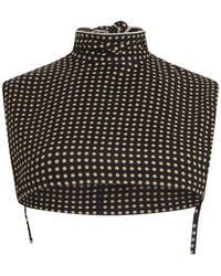 Philosophy Di Lorenzo Serafini - Polka-Dot High-Neck Top - Lyst