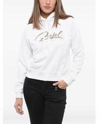 DIESEL - Hoodie F-Reggy À Logo Imprimé - Lyst