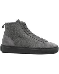 Doucal's - Suede Lace-Up Sneakers - Lyst