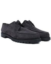 Rier - Lace-Up Suede Derby Shoes - Lyst