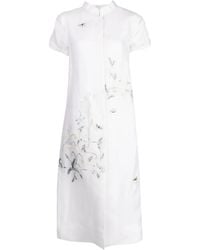 Shiatzy Chen - Abrigo Renascent Collection con estampado floral - Lyst