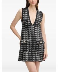 Silvian Heach - Tweed Mini-Jurk - Lyst