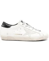 Golden Goose - Super-Star Classic Leather Sneakers - Lyst