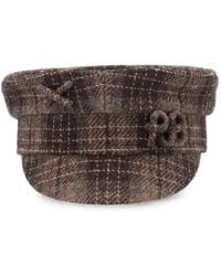 Ruslan Baginskiy - Baker Boy Check-Pattern Hat - Lyst