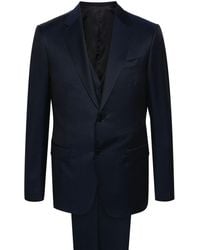 Zegna - Twill Wool Suit - Lyst