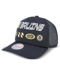 Mitchell & Ness - Boston Bruins Speedway Trucker Cap - Lyst