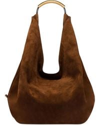 Moschino - Handle Me Leather Shoulder Bag - Lyst