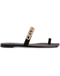 Giuseppe Zanotti - Sandals Black - Lyst