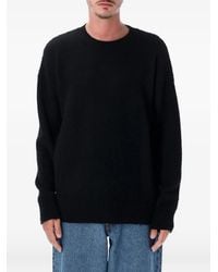 Roberto Collina - Crew-Neck Bouclé Sweater - Lyst
