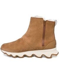 Sorel - Kinetic Suede Sneaker Boots - Lyst