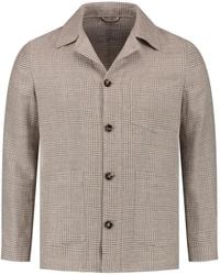 Luigi Borrelli Napoli - Houndstooth Blazer - Lyst