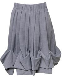 Enfold - Short Drapé À Ourlets Enroulés - Lyst