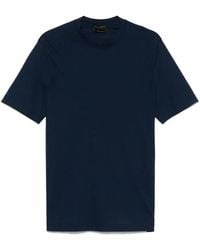 Dell'Oglio - Cotton T-Shirt - Lyst