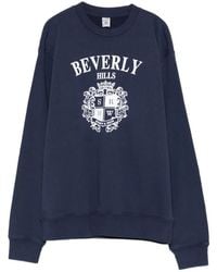 Sporty & Rich - Graphic-Print Sweatshirt - Lyst
