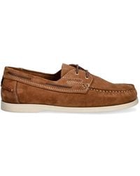 GANT - Suede Boat Shoes - Lyst